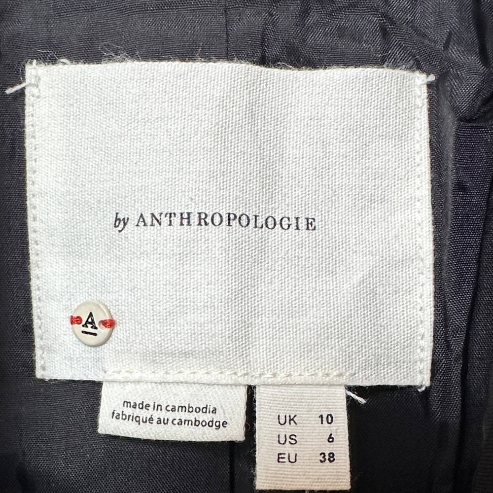 Anthropologie Classic Black Blazer - Picture 2 of 4